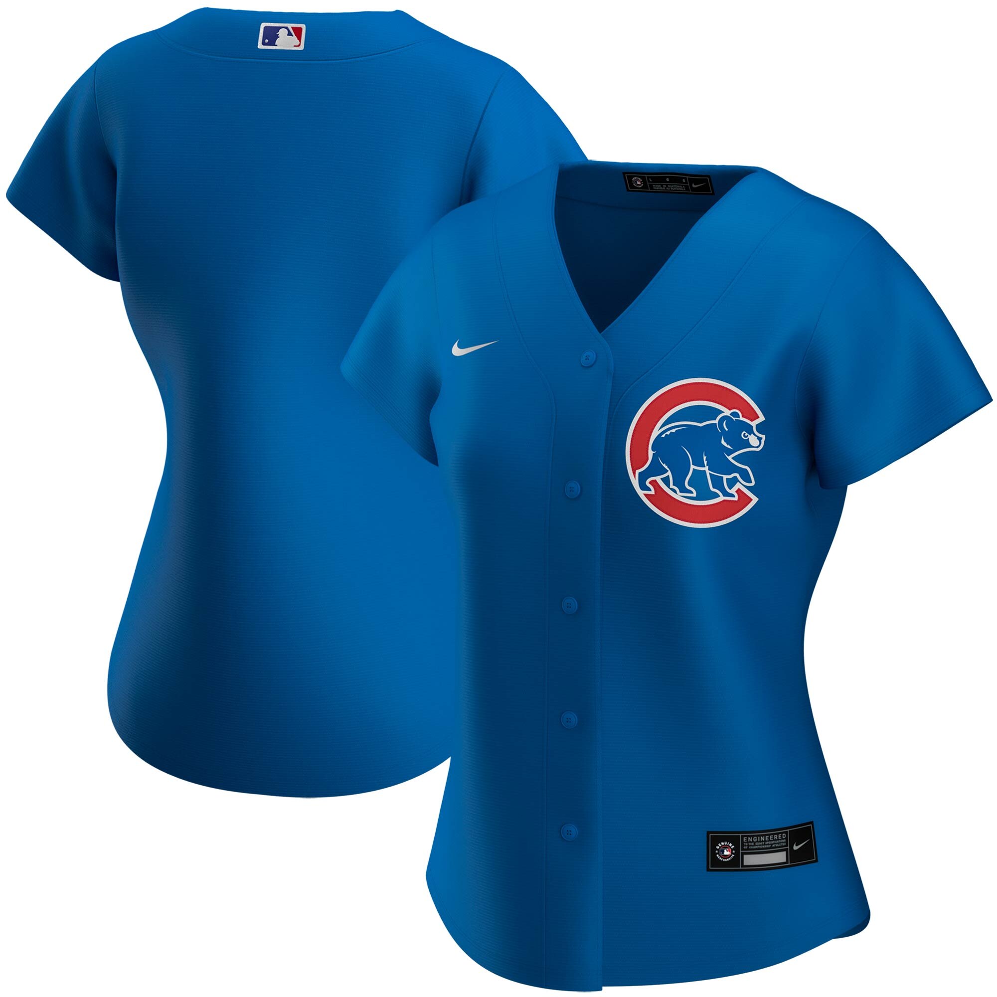 Chicago Cubs Nike Women Alternate 2020 MLB Team Jersey Royal->chicago cubs->MLB Jersey